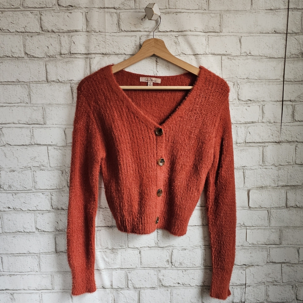 ☆ LOVE TREE Scarlett Mohair Cardigan, S